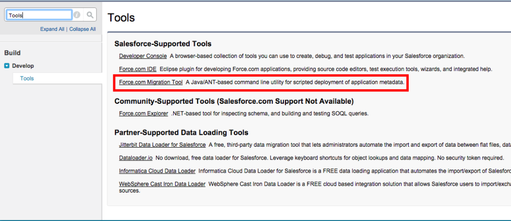 configure ant for salesforce
